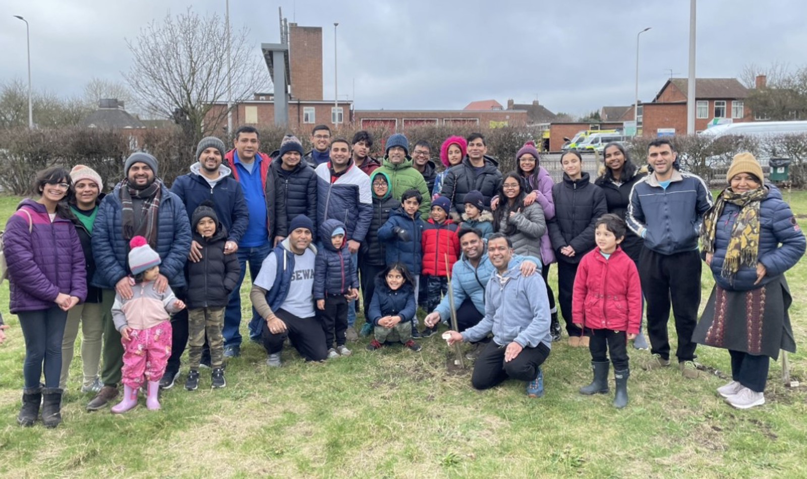 Volunteers Helping At Hutton Close