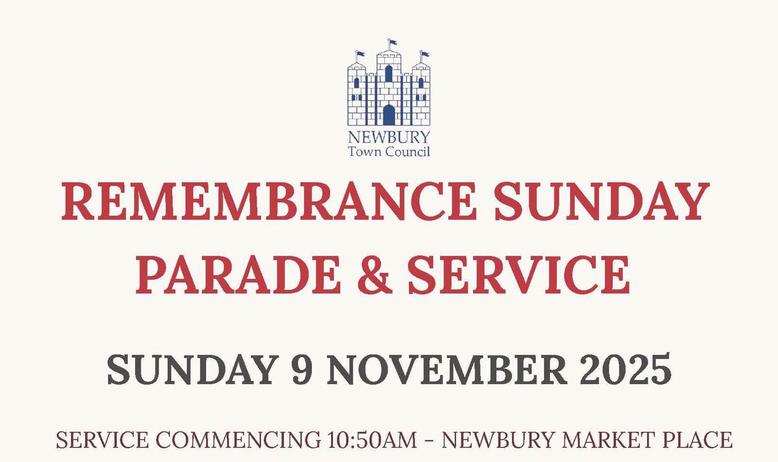 Remembrance Sunday Poster 2025