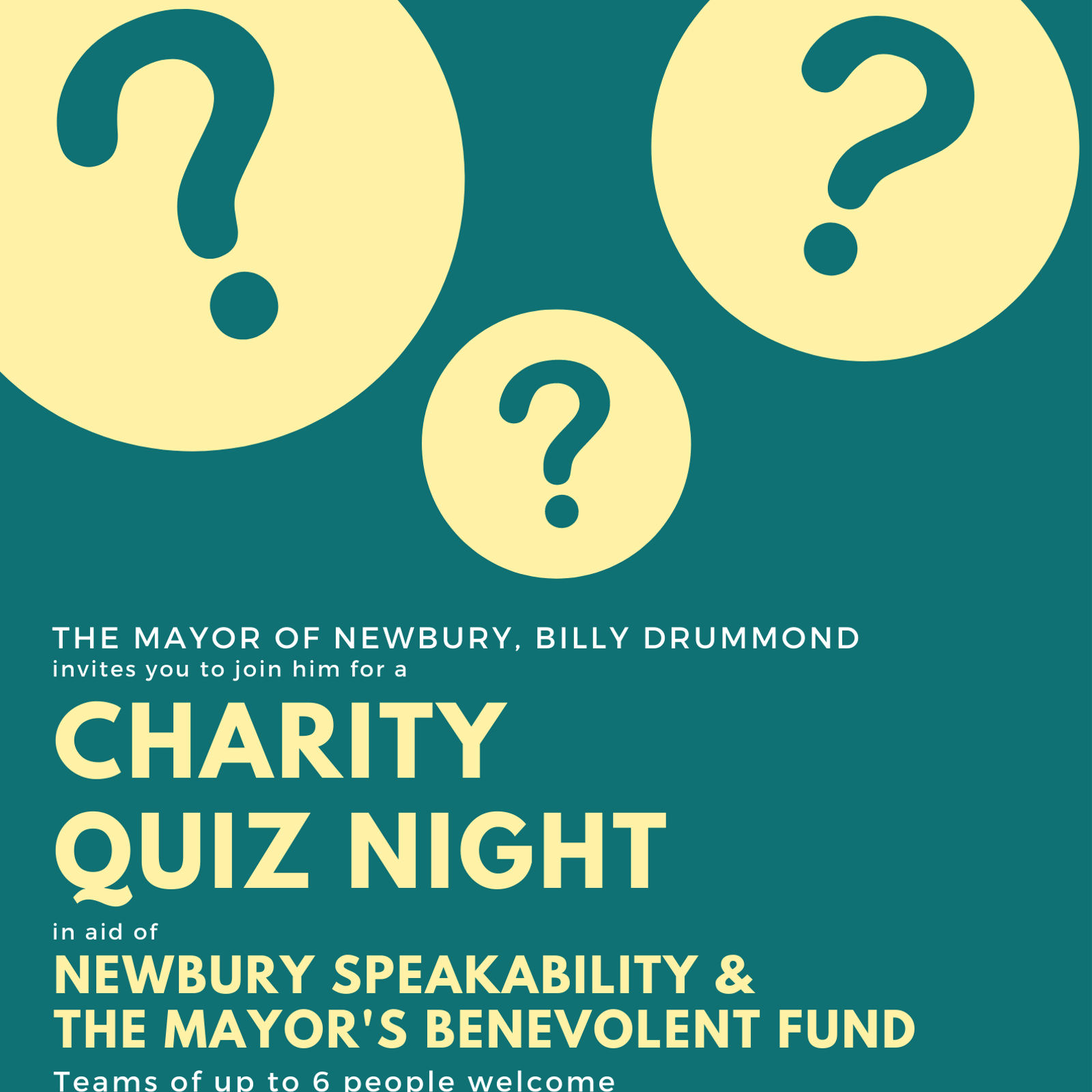 Mayor's Quiz Night