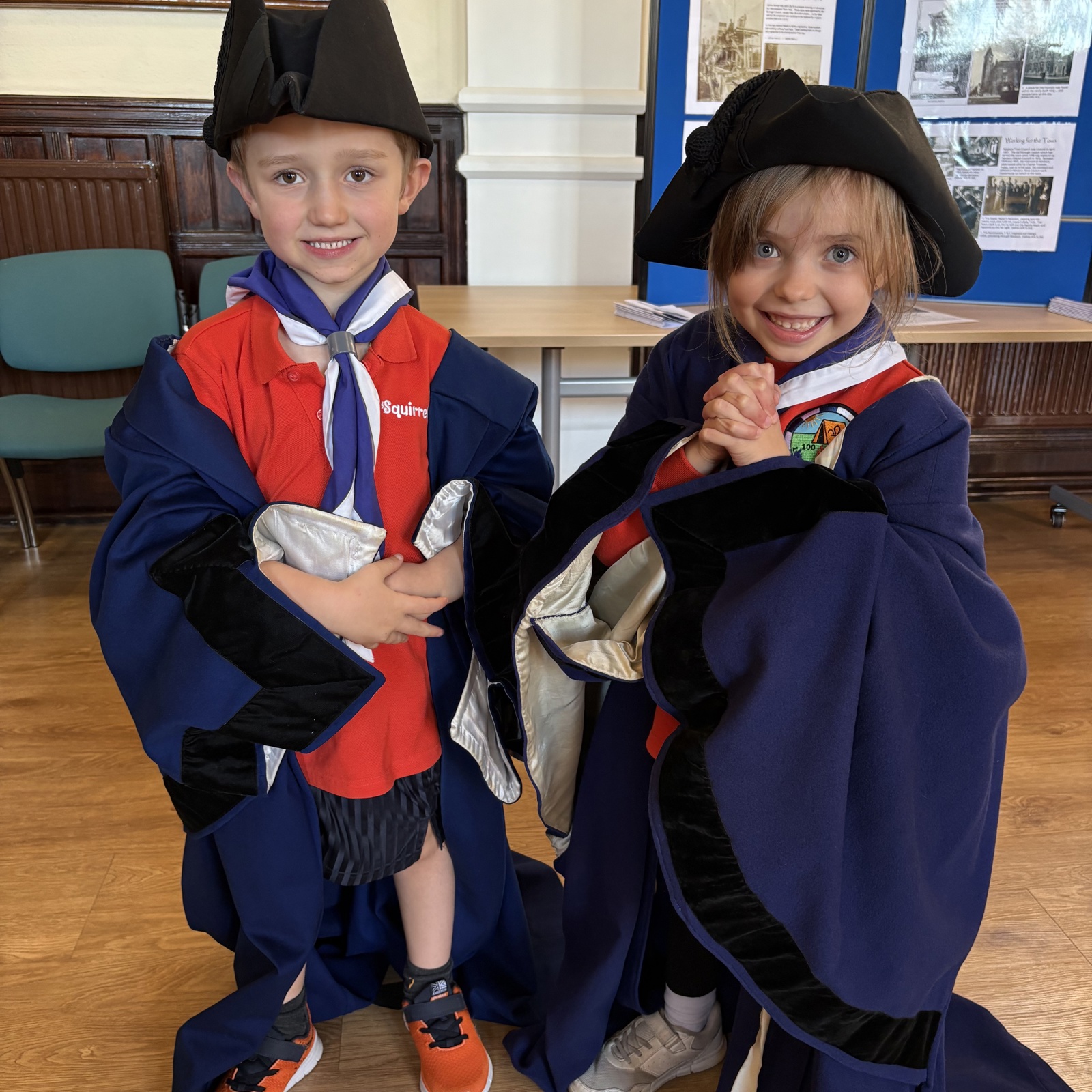 Enjoying Trying On The Councillor Robes