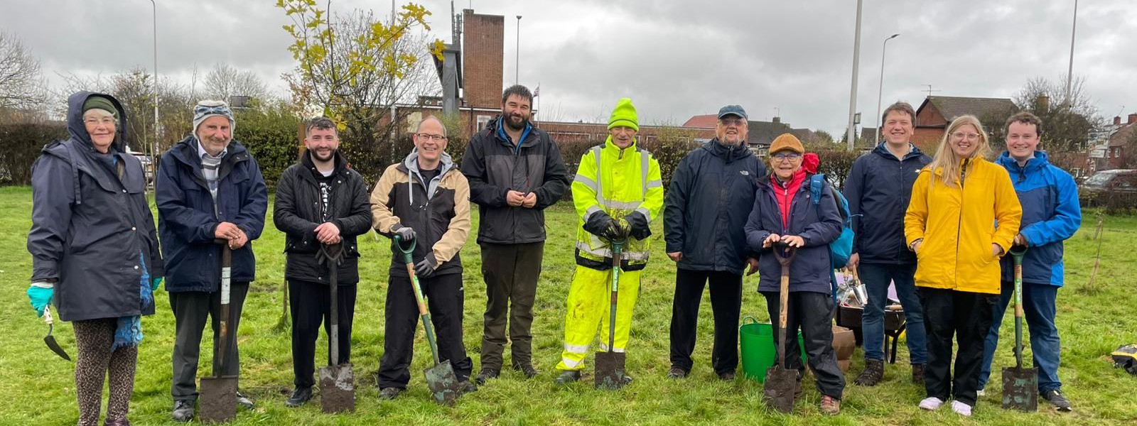 Volunteers, NTC Staff & Councillors Hutton Close 1