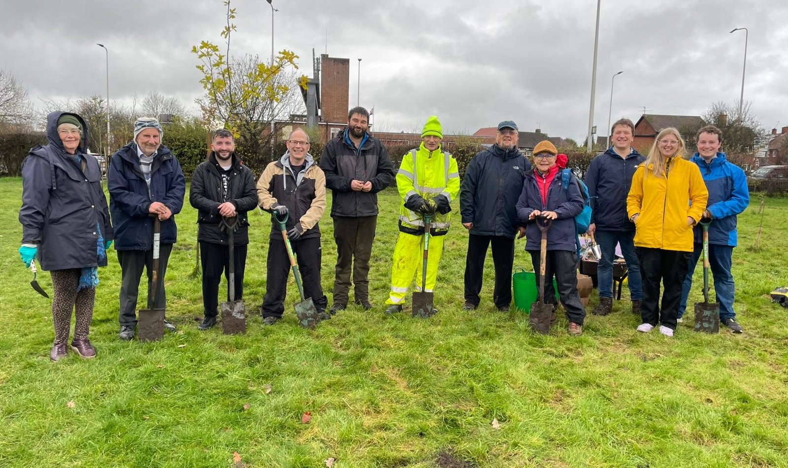 Volunteers, NTC Staff & Councillors Hutton Close 1