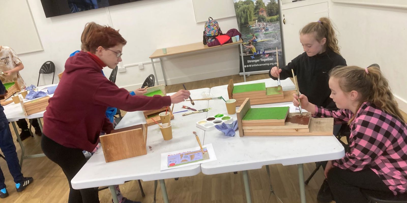 Children At Bat Box Workshop