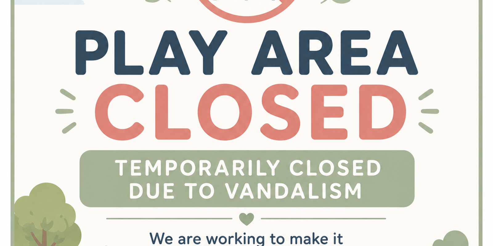 Playground Closed 2