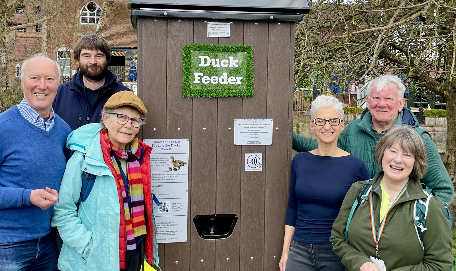 Duck Feeders Installed