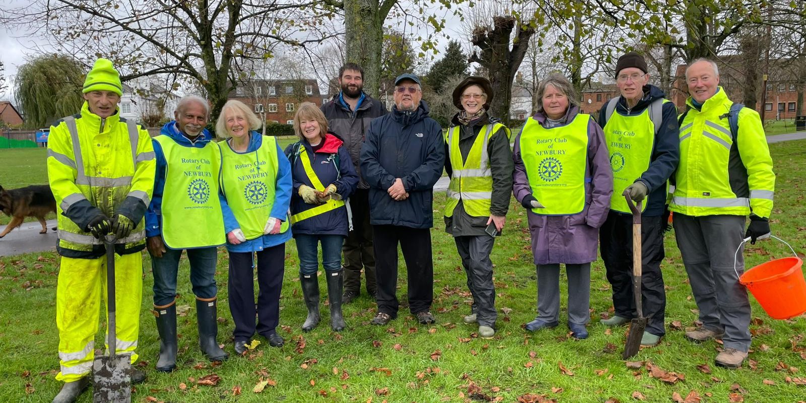 Volunteers Purple For Polio Rotary Club Victoria Park 1