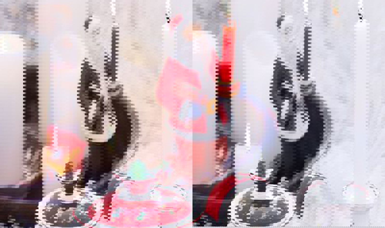 04 Christmas Styled Tea Set Is Ideal For Having A Holiday Tea Party