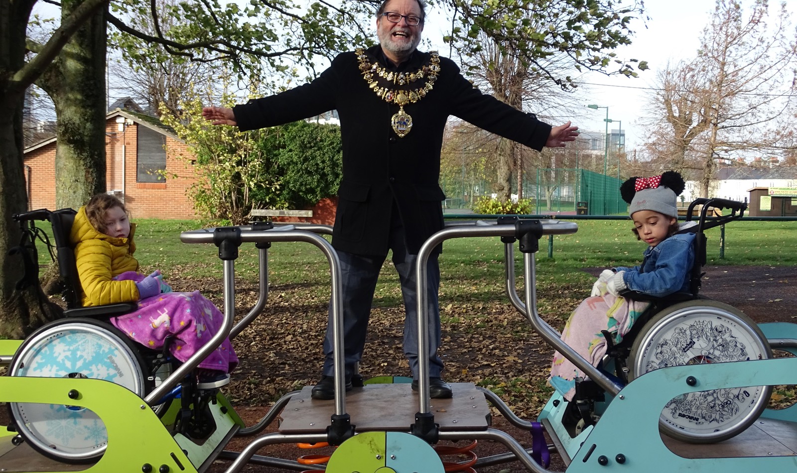 Accessible Seesaw Victoria Park Opening
