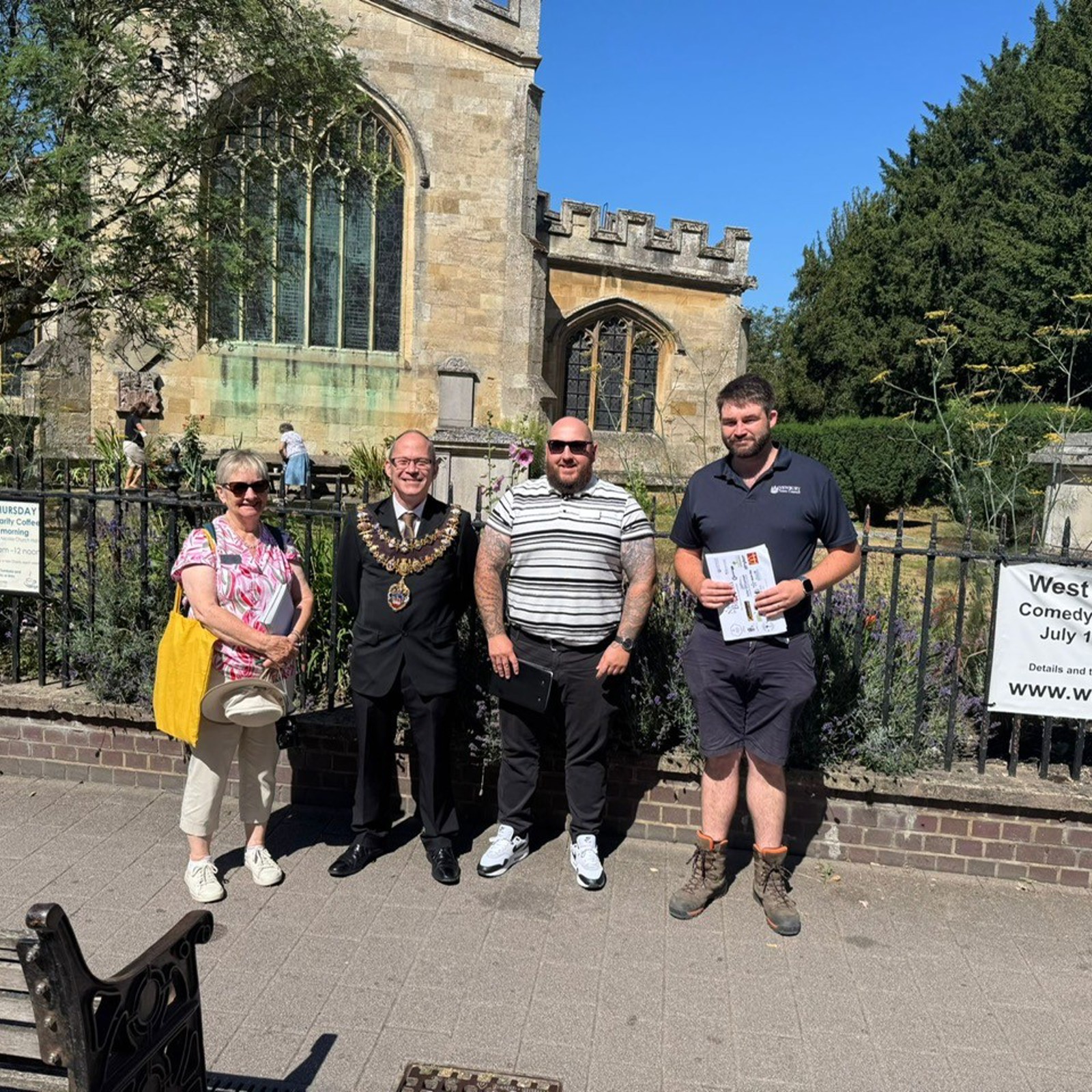 Thames & Chiltern In Bloom Judging Day